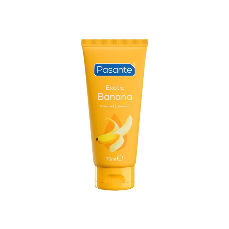 PASANTE - LUBRICANT WATER BASED BANANA FLAVOURED 75 ML - With delicio…