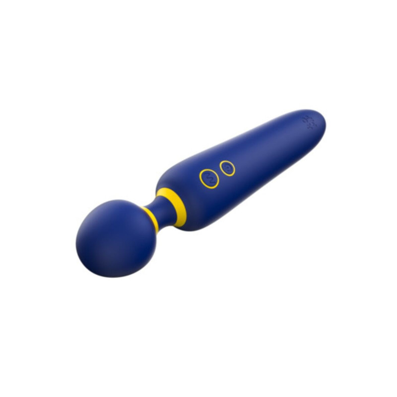 Romp - Flip Vibrador Wand Silencioso 10 Modos Azul | Vybes.it