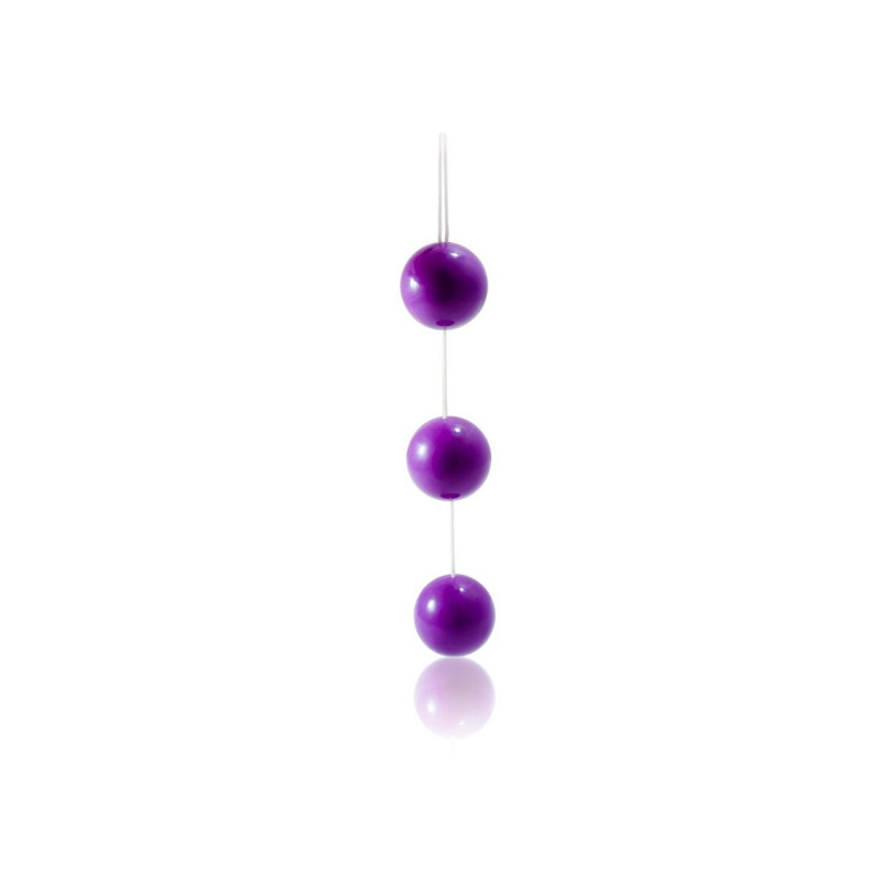 BAILE - STRIP LILAC ABS ANAL BALLS - BAILE STIMULATING - Anal Beads