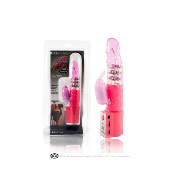 Baile - Rotador Rabbit Rosa Superestimulador | Vybes.it