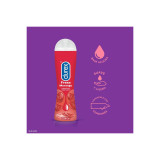 DUREX - PLAY STRAWBERRY 50 ML - DUREX LUBES - With delicious flavors