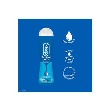 DUREX - LUBRIFIANT H2O NATUREL DUREX PLAY 50 ML - DUREX LUBES - Base…