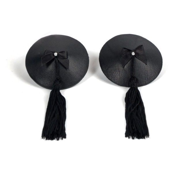 BIJOUX INDISCRETS - CACHE MAMETAUX NOIR BURLESQUE