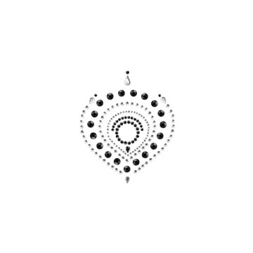 BIJOUX - INDISCRETS FLAMBOYANT BLACK&SILVER - BIJOUX DESIRE METALLIQU…