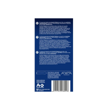 CONTROL - ADAPTA NATURE KONDOME 6 EINHEITEN - CONTROL CONDOMS - Natür…