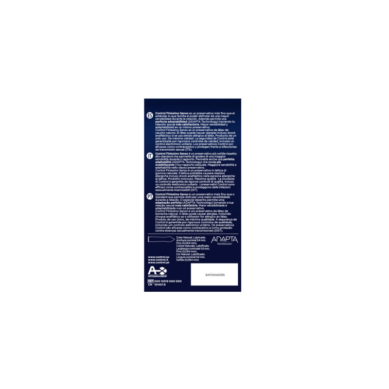 CONTROL - ADAPTA CONDOMS 24 UNITS - CONTROL CONDOMS - Sensibile