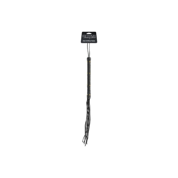 FETISH FANTASY LIMITED EDITION -  LATIGO AZOTADOR PIEL NEGRO.