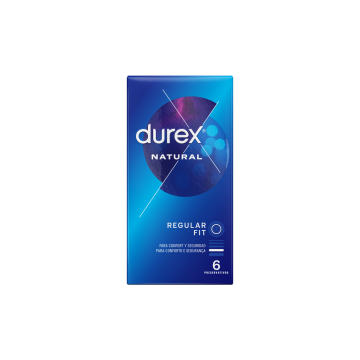DUREX - NATURAL CLASSIC 6 UNITS - DUREX CONDOMS - Natural Range