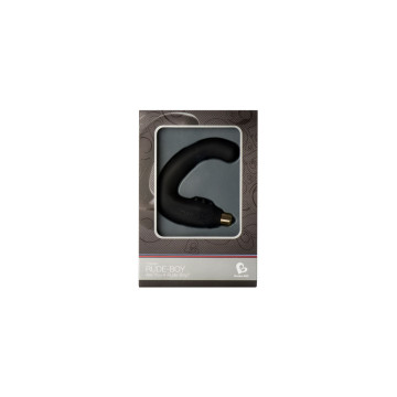 Rocks - Off - Rude - Boy Masajeador Del Punto G Masculino 7 V Negro