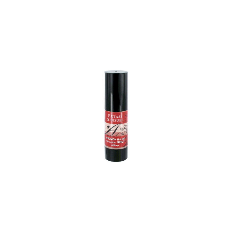 EXTASE SENSUAL - HEATING EFFECT MASSAGE OIL WITH LOLLIPOP PHEROMONES…