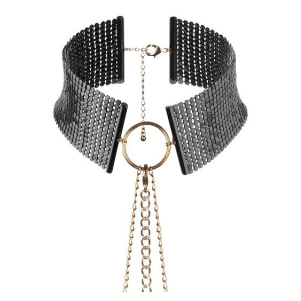 BIJOUX INDISCRETS - DÃSIR MÃTALLIQUE BLACK METALLIC NECKLACE