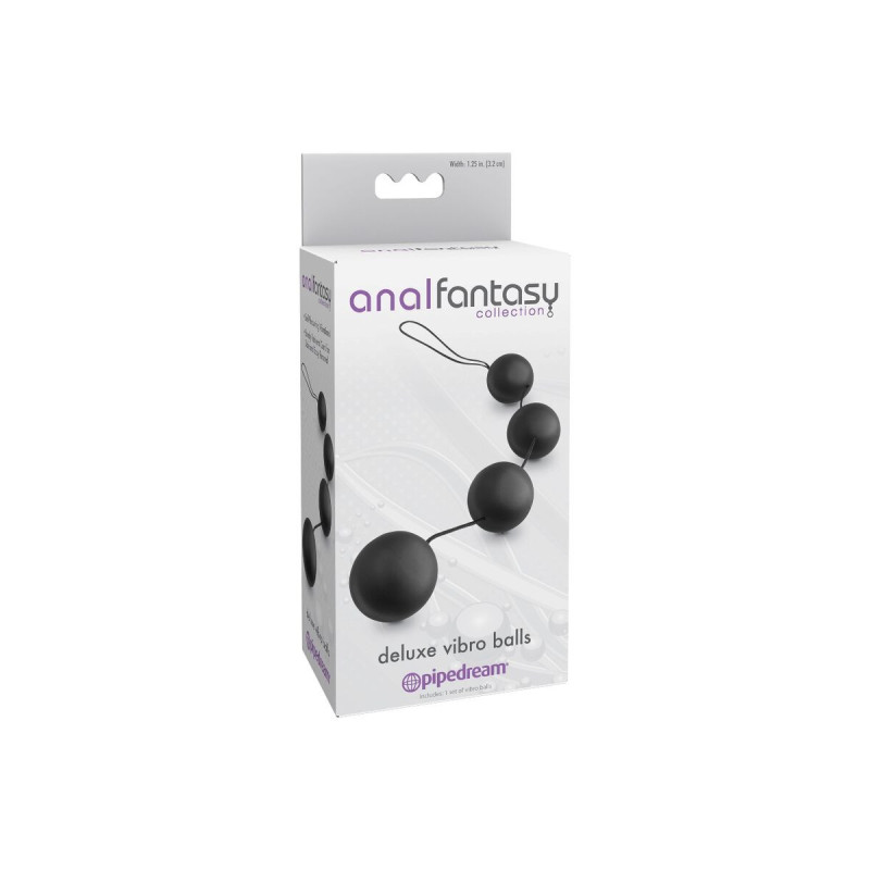 Anal Fantasy – Bolas Anales Vibradoras Sin Pilas Con Cuerda De