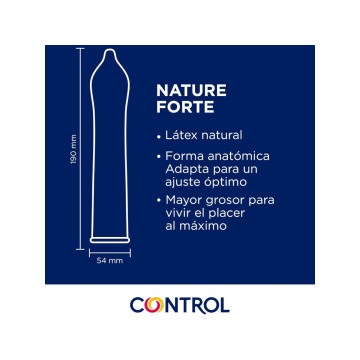 CONTROL - NATURE FORTE KONDOME 144 EINHEITEN - CONTROL CONDOMS - Extr…