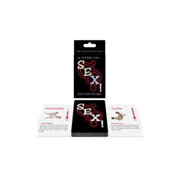 KHEPER GAMES - CARTE DI POSIZIONE SESSUALE UN ANNO DI...SESSO! - Gioc…