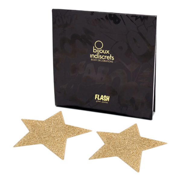BIJOUX INDISCRETS - FLASH CACHE-MATELS ÃTOILE D'OR