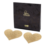 BIJOUX INDISCRETS - CACHE-METONS FLASH COEUR D'OR