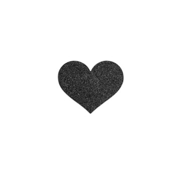 BIJOUX - INDISCRETS FLASH BLACK HEART NIPPLE CUTS - BIJOUX FLASH COLL…
