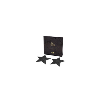 BIJOUX - INDISCRETS SCHWARZE STAR-FLASH-NIPPELKAPPEN - BIJOUX FLASH C…