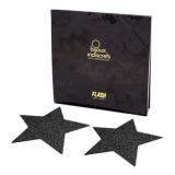 BIJOUX INDISCRETS - CAPPUCCI PER CAPEZZOLI INDISCRETI BLACK STAR FLASH