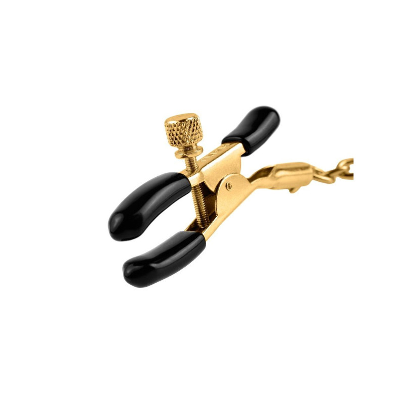 FETISH FANTASY GOLD - PINCES À METELIER - Pinces à tétons sadomasochi…
