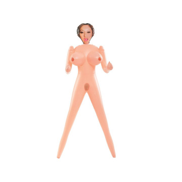 Extreme Dollz - Muñeca Hinchable Tamaño Real Con Cara 3D, Vagina Y