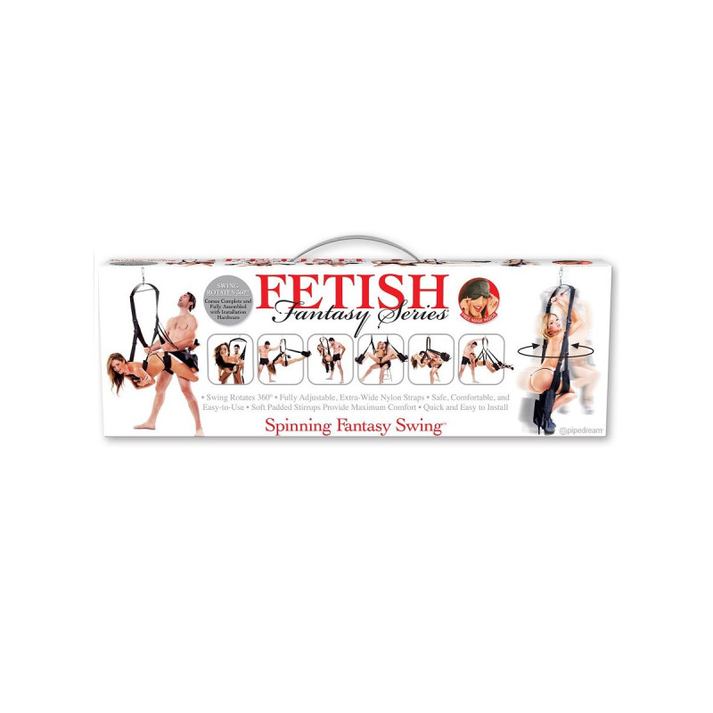 Fetish Fantasy Series - Spining Fantasy Swing Black | Vybes.it