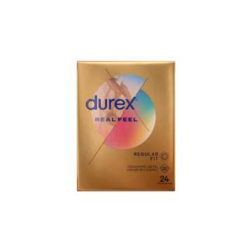 DUREX - SENSAZIONE REALE 24 UDS - DUREX CONDOMS - Senza latex