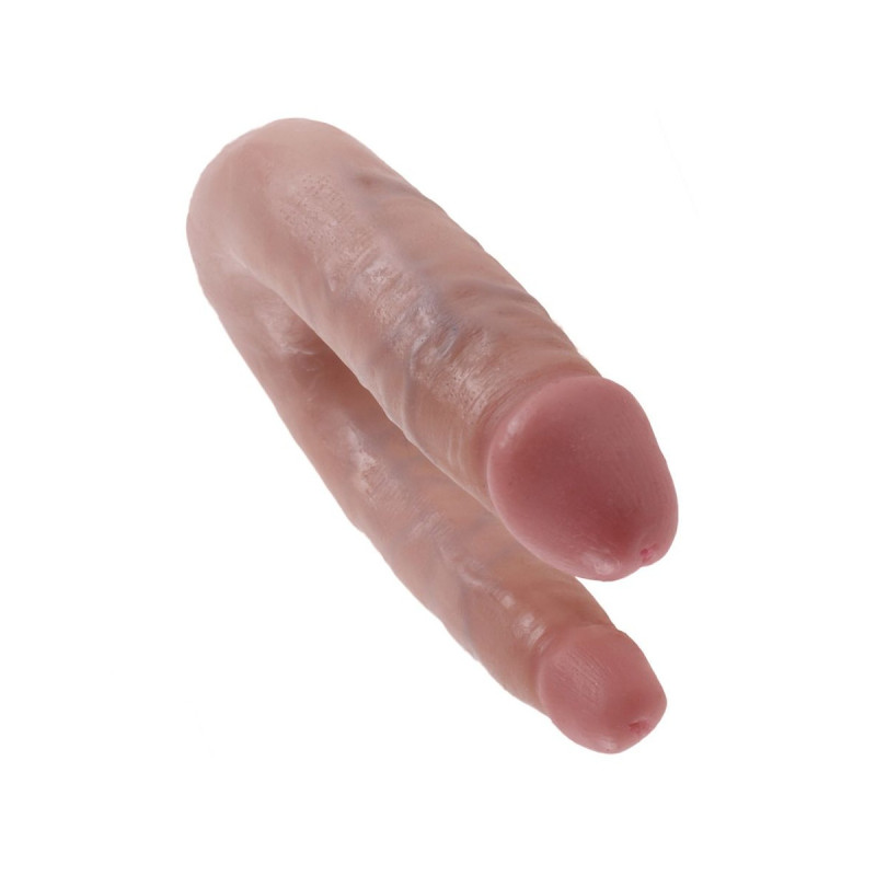 King Cock - Gode Double Pénétration 12.7 Cm Naturel | Vybes.it