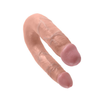 King Cock - U - Shaped Medium Double Trouble Flesh 13.9 Cm |