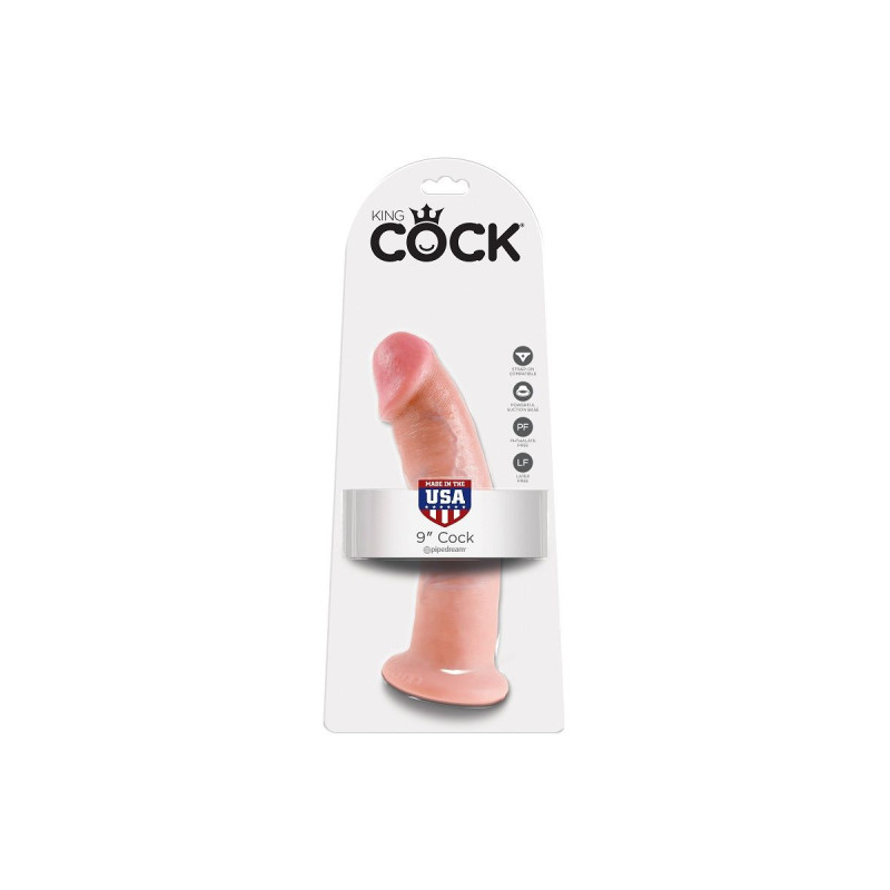 King Cock - 9 Dildo Flesh 22.9 Cm | Vybes.it