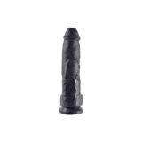 King Cock - Dildo Nero Con Sfere 25.4 Cm | Vybes.it