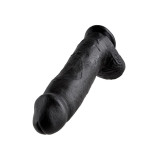 King Cock - Dildo Black With Balls 30.48 Cm | Vybes.it