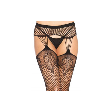 LEG AVENUE - CALZE A RETE CON LINEA REGGER - LEG AVENUE HOSIERY - Cal…