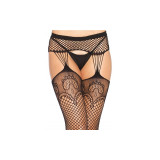 LEG AVENUE - BAS RÉSILLE AVEC LIGNES JARRATIÈREs - LEG AVENUE HOSIERY…