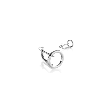 Metal Hard - Anillo Glande Con Plug | Vybes.it