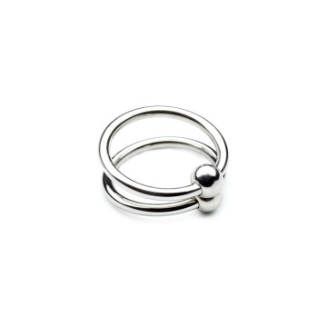 Metal Hard - Anilla Doble Acero 30Mm | Vybes.it