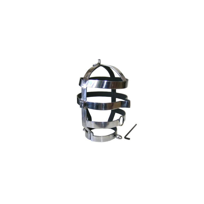 Metal Hard - Mascara Con Collar Acero | Vybes.it