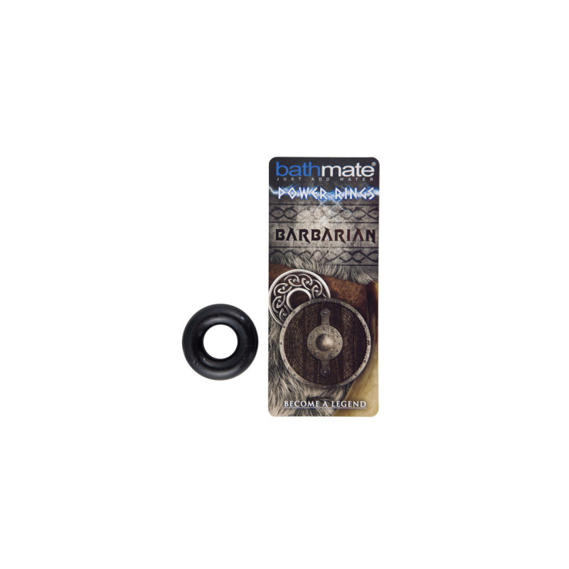 BATHMATE - ANELLO PER PENE NERO BARBARIAN - Cockring senza vibrazione