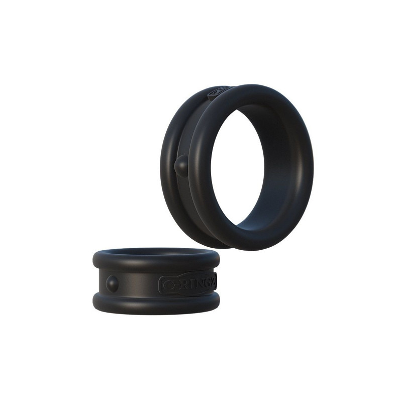 FANTASY C-RINGZ - BAGUES EN SILICONE MAX / LARGE - Cockrings sans vib…