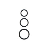 FANTASY C-RINGZ - SILICONE 3 RING STAMINA SET - Cockrings without vib…