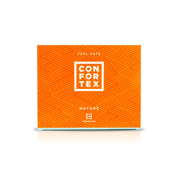 CONFORTEX - CONDOM NATURE BOX 144 EINHEITEN - Natürliche Reichweite