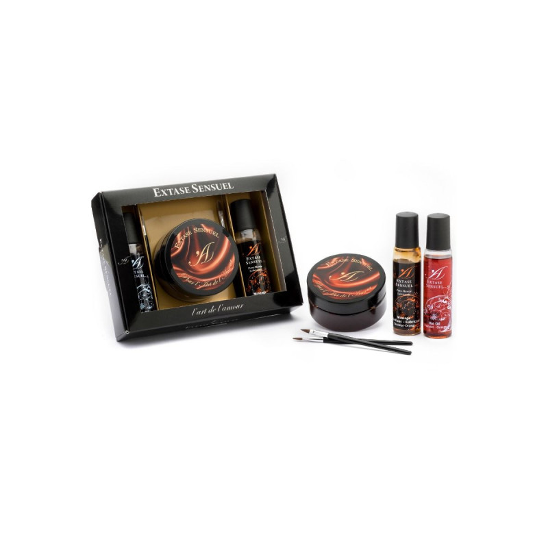 Extase Sensual - Kit Cofre Chocolate Afrodisiaco | Vybes.it