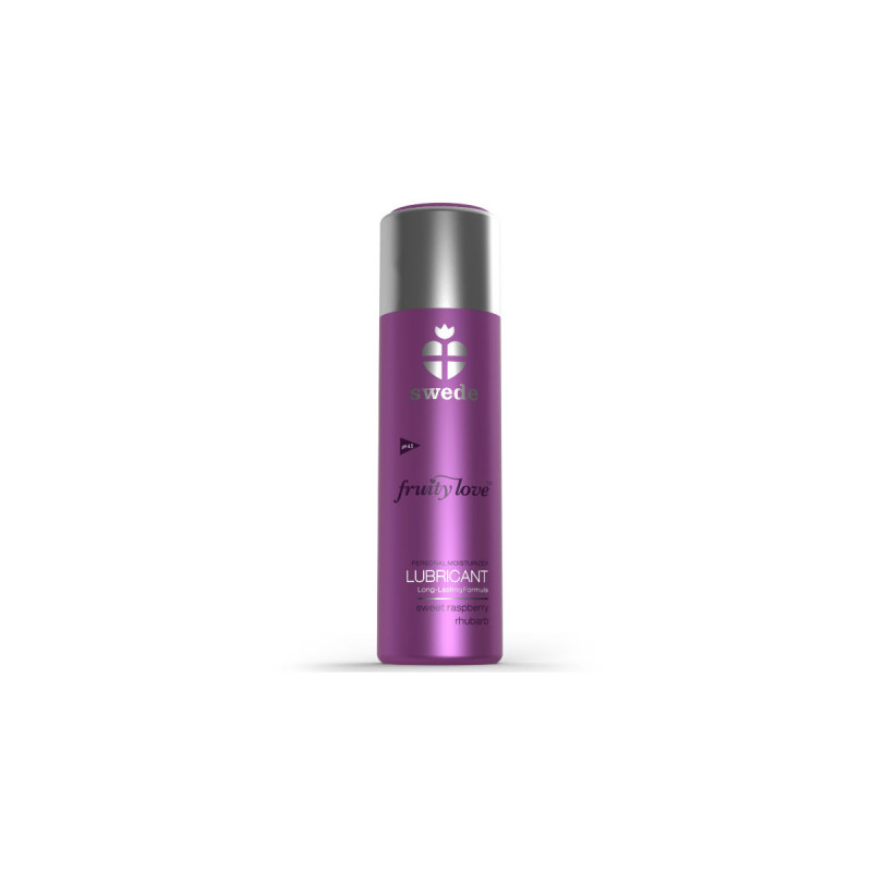SWEDE - FRUITY LOVE LUBRICANT RASPBERRY RHUBARB 50 ML - With deliciou…