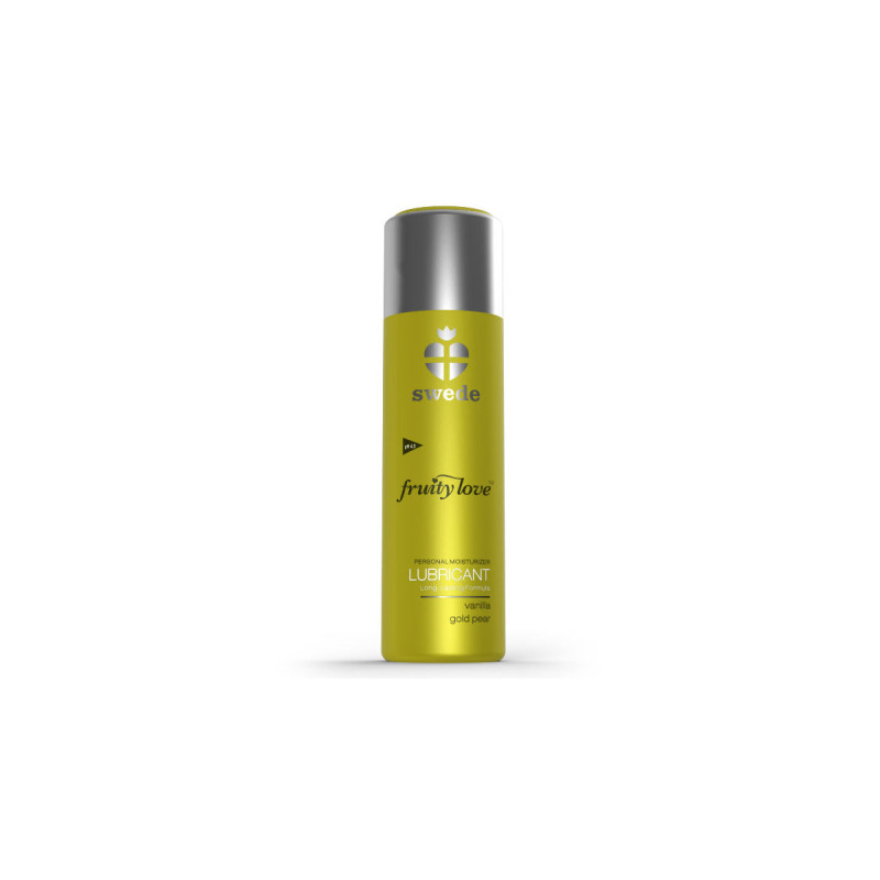 SWEDE - FRUITY LOVE LUBRIFICANTE VANIGLIA GOLD PERA 100 ML - Con sapo…