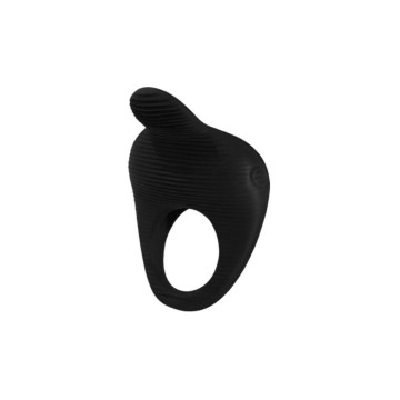 Pretty Love - Thimble Anillo Vibrador Negro | Vybes.it