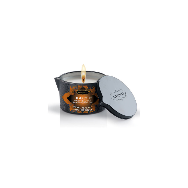 Kamasutra - Vela De Masaje Almendra Mediterranea 170Gr | Vybes.it