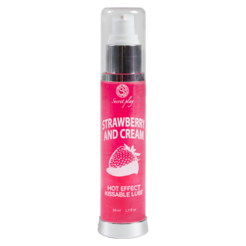 SECRETPLAY - SCHMIERMITTEL 2-1 WÄRMEEFFEKT ERDBEERE & CREME 50 ML