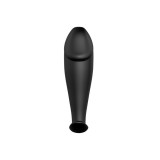 Pretty Love - Plug Anal Silicona Forma Pene Negro | Vybes.it