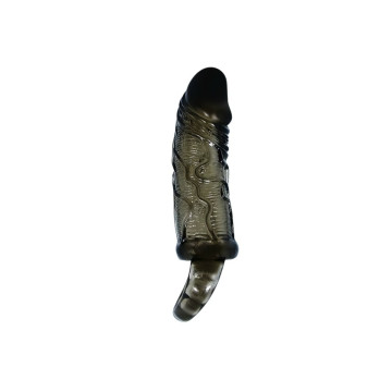 Baile - Funda Extensora Pene Con Strap Para Testículos Negro 13.5