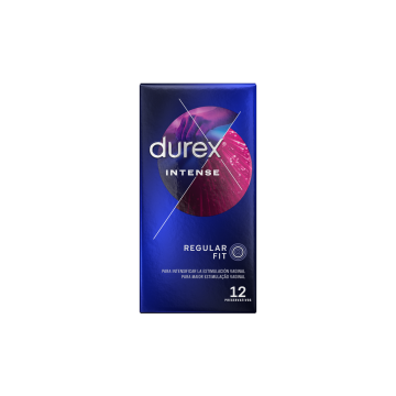 DUREX - INTENSE ORGASMIC 12 UNITS - DUREX CONDOMS - Points and Stretc…